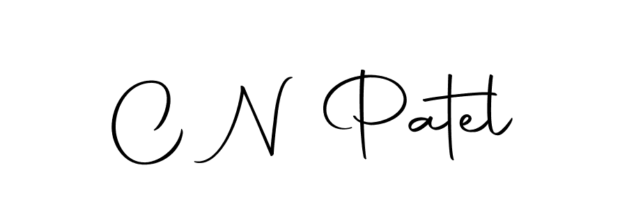Create a beautiful signature design for name C N Patel. With this signature (Autography-DOLnW) fonts, you can make a handwritten signature for free. C N Patel signature style 10 images and pictures png