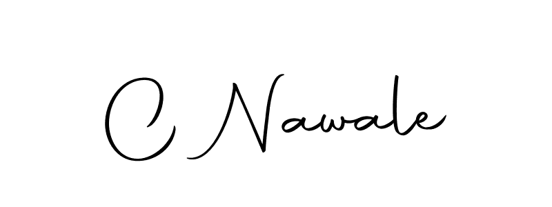 Here are the top 10 professional signature styles for the name C Nawale. These are the best autograph styles you can use for your name. C Nawale signature style 10 images and pictures png