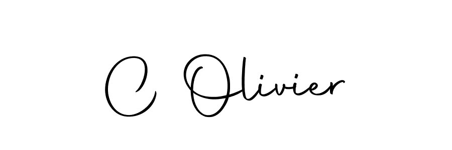 Make a beautiful signature design for name C Olivier. With this signature (Autography-DOLnW) style, you can create a handwritten signature for free. C Olivier signature style 10 images and pictures png