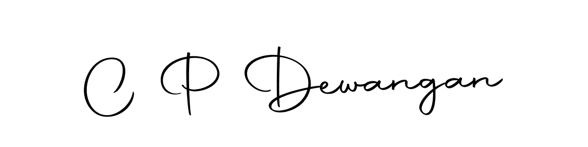 Create a beautiful signature design for name C P Dewangan. With this signature (Autography-DOLnW) fonts, you can make a handwritten signature for free. C P Dewangan signature style 10 images and pictures png