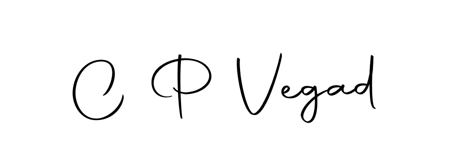 Create a beautiful signature design for name C P Vegad. With this signature (Autography-DOLnW) fonts, you can make a handwritten signature for free. C P Vegad signature style 10 images and pictures png