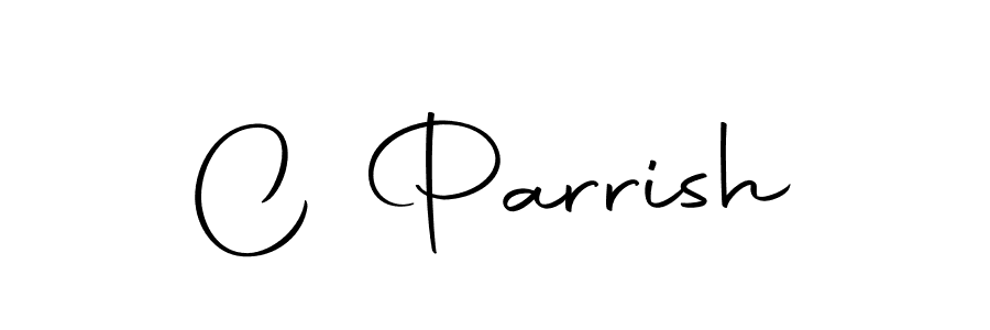 Create a beautiful signature design for name C Parrish. With this signature (Autography-DOLnW) fonts, you can make a handwritten signature for free. C Parrish signature style 10 images and pictures png