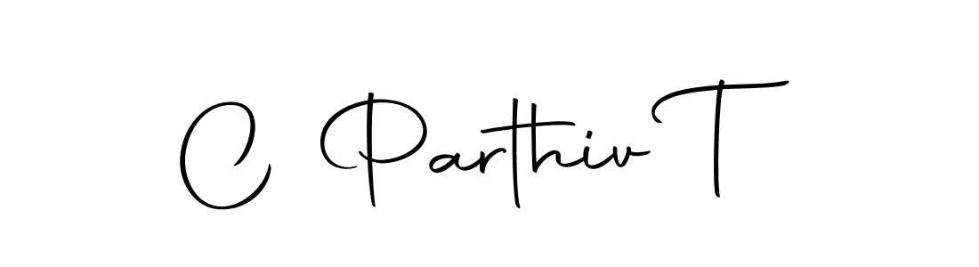 It looks lik you need a new signature style for name C Parthiv T. Design unique handwritten (Autography-DOLnW) signature with our free signature maker in just a few clicks. C Parthiv T signature style 10 images and pictures png