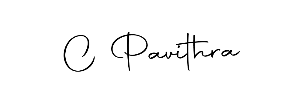 Design your own signature with our free online signature maker. With this signature software, you can create a handwritten (Autography-DOLnW) signature for name C Pavithra. C Pavithra signature style 10 images and pictures png