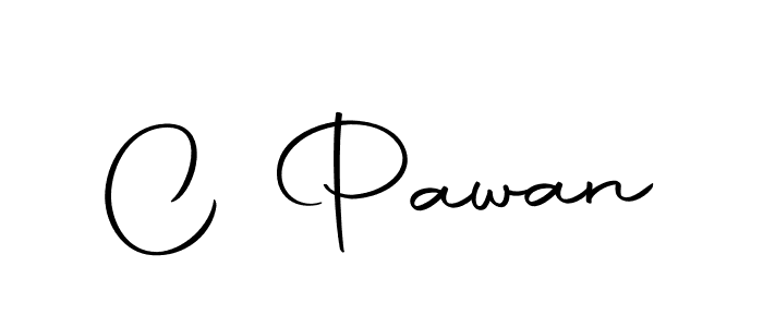 C Pawan stylish signature style. Best Handwritten Sign (Autography-DOLnW) for my name. Handwritten Signature Collection Ideas for my name C Pawan. C Pawan signature style 10 images and pictures png