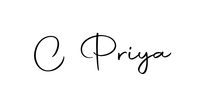 Also we have C Priya name is the best signature style. Create professional handwritten signature collection using Autography-DOLnW autograph style. C Priya signature style 10 images and pictures png