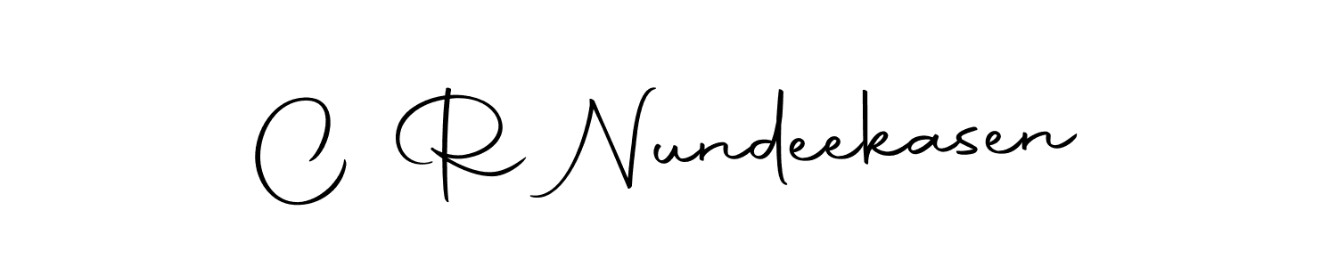 This is the best signature style for the C R Nundeekasen name. Also you like these signature font (Autography-DOLnW). Mix name signature. C R Nundeekasen signature style 10 images and pictures png