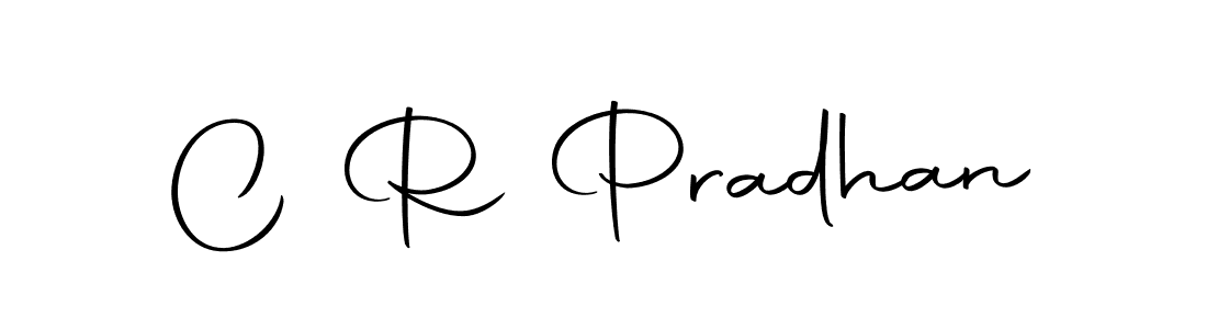 You should practise on your own different ways (Autography-DOLnW) to write your name (C R Pradhan) in signature. don't let someone else do it for you. C R Pradhan signature style 10 images and pictures png