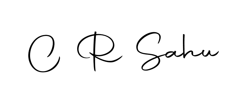 How to make C R Sahu name signature. Use Autography-DOLnW style for creating short signs online. This is the latest handwritten sign. C R Sahu signature style 10 images and pictures png