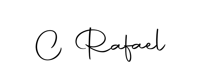 You should practise on your own different ways (Autography-DOLnW) to write your name (C Rafael) in signature. don't let someone else do it for you. C Rafael signature style 10 images and pictures png