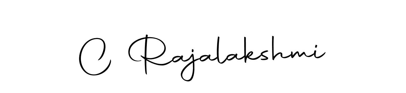 Design your own signature with our free online signature maker. With this signature software, you can create a handwritten (Autography-DOLnW) signature for name C Rajalakshmi. C Rajalakshmi signature style 10 images and pictures png