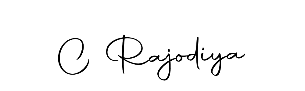 You can use this online signature creator to create a handwritten signature for the name C Rajodiya. This is the best online autograph maker. C Rajodiya signature style 10 images and pictures png