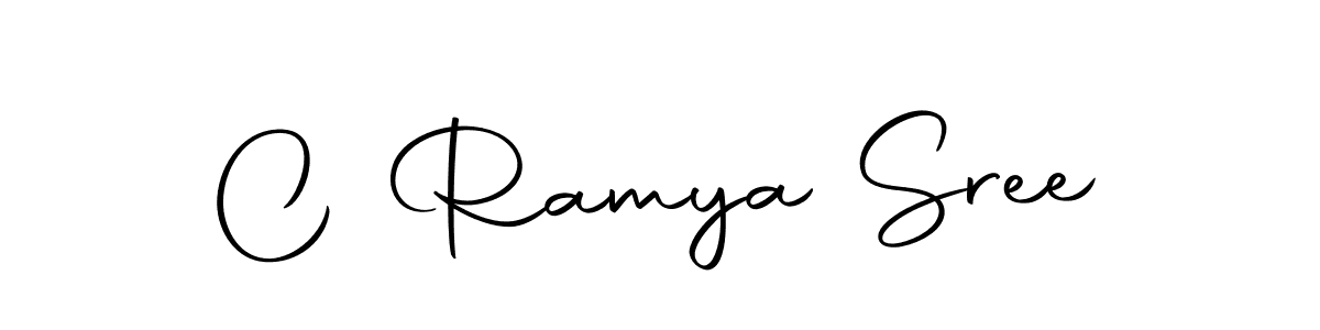 Similarly Autography-DOLnW is the best handwritten signature design. Signature creator online .You can use it as an online autograph creator for name C Ramya Sree. C Ramya Sree signature style 10 images and pictures png