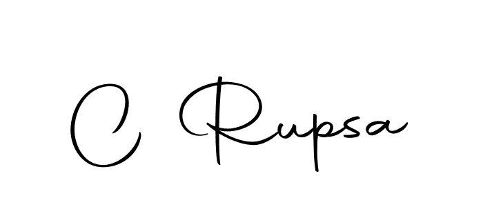 Make a beautiful signature design for name C Rupsa. With this signature (Autography-DOLnW) style, you can create a handwritten signature for free. C Rupsa signature style 10 images and pictures png