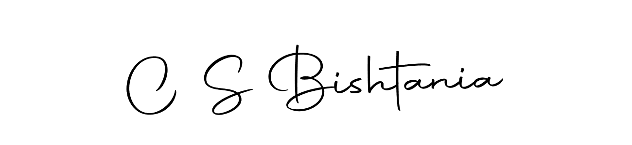 How to make C S Bishtania signature? Autography-DOLnW is a professional autograph style. Create handwritten signature for C S Bishtania name. C S Bishtania signature style 10 images and pictures png