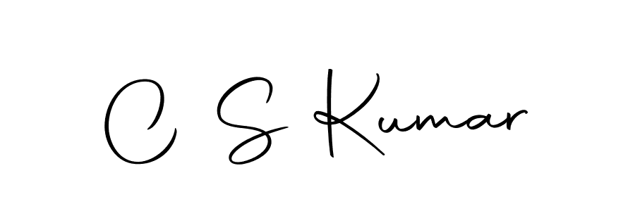 How to make C S Kumar signature? Autography-DOLnW is a professional autograph style. Create handwritten signature for C S Kumar name. C S Kumar signature style 10 images and pictures png