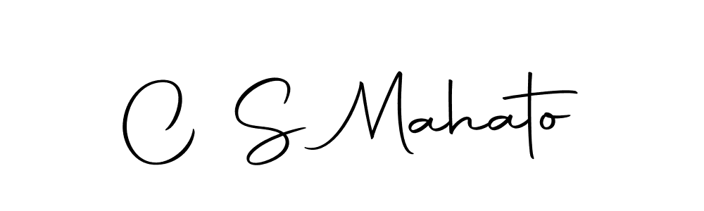 Make a beautiful signature design for name C S Mahato. Use this online signature maker to create a handwritten signature for free. C S Mahato signature style 10 images and pictures png