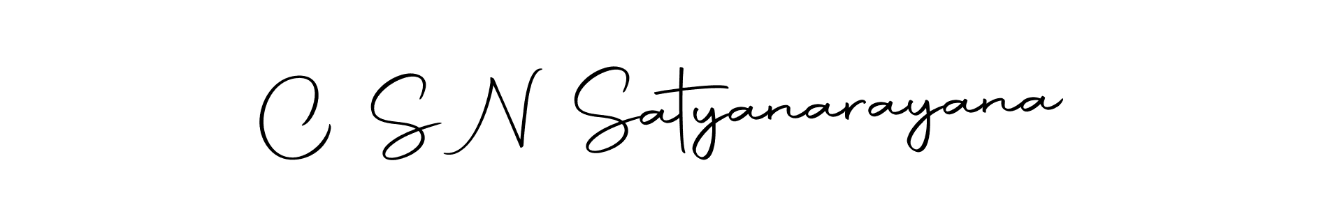 Autography-DOLnW is a professional signature style that is perfect for those who want to add a touch of class to their signature. It is also a great choice for those who want to make their signature more unique. Get C S N Satyanarayana name to fancy signature for free. C S N Satyanarayana signature style 10 images and pictures png