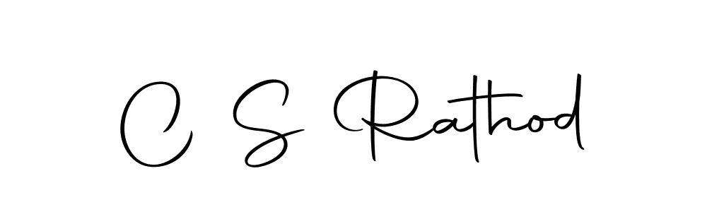 Create a beautiful signature design for name C S Rathod. With this signature (Autography-DOLnW) fonts, you can make a handwritten signature for free. C S Rathod signature style 10 images and pictures png