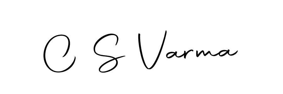 C S Varma stylish signature style. Best Handwritten Sign (Autography-DOLnW) for my name. Handwritten Signature Collection Ideas for my name C S Varma. C S Varma signature style 10 images and pictures png