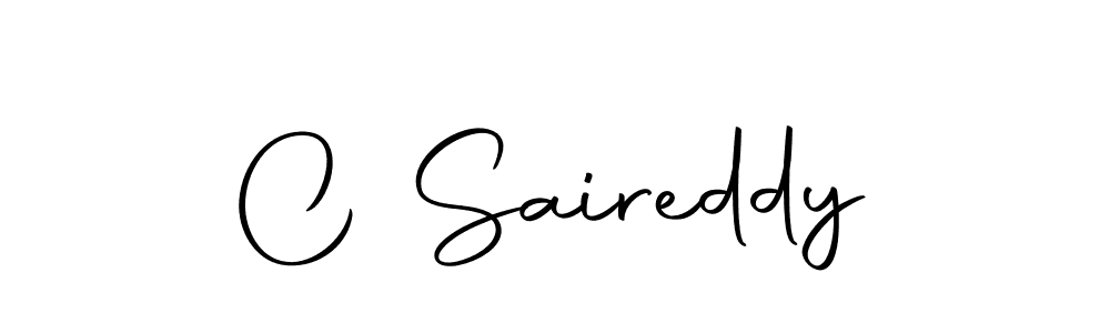 Here are the top 10 professional signature styles for the name C Saireddy. These are the best autograph styles you can use for your name. C Saireddy signature style 10 images and pictures png