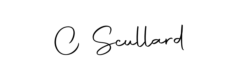 Design your own signature with our free online signature maker. With this signature software, you can create a handwritten (Autography-DOLnW) signature for name C Scullard. C Scullard signature style 10 images and pictures png