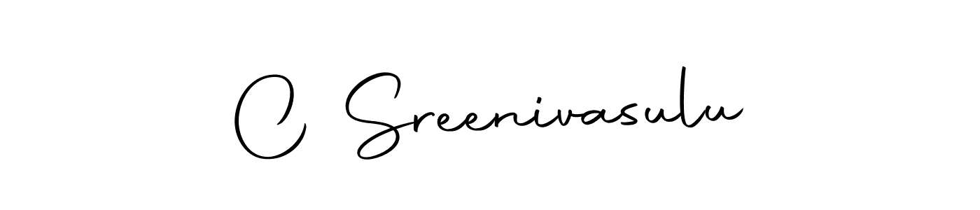 Autography-DOLnW is a professional signature style that is perfect for those who want to add a touch of class to their signature. It is also a great choice for those who want to make their signature more unique. Get C Sreenivasulu name to fancy signature for free. C Sreenivasulu signature style 10 images and pictures png