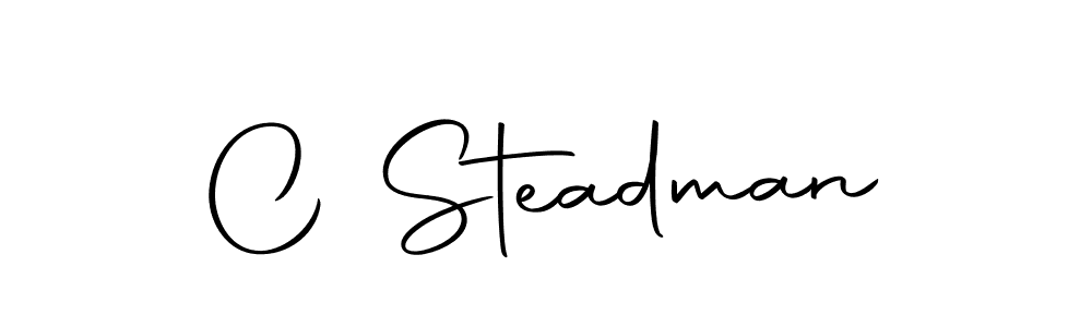 The best way (Autography-DOLnW) to make a short signature is to pick only two or three words in your name. The name C Steadman include a total of six letters. For converting this name. C Steadman signature style 10 images and pictures png