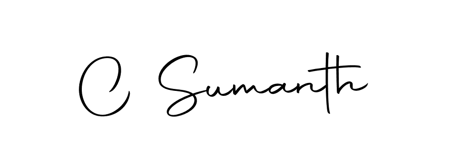 Here are the top 10 professional signature styles for the name C Sumanth. These are the best autograph styles you can use for your name. C Sumanth signature style 10 images and pictures png