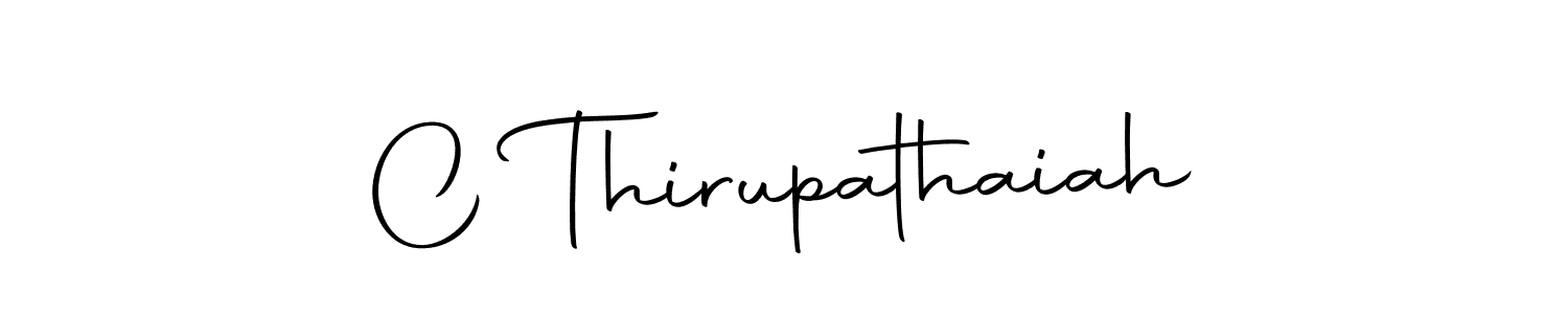 Autography-DOLnW is a professional signature style that is perfect for those who want to add a touch of class to their signature. It is also a great choice for those who want to make their signature more unique. Get C Thirupathaiah name to fancy signature for free. C Thirupathaiah signature style 10 images and pictures png