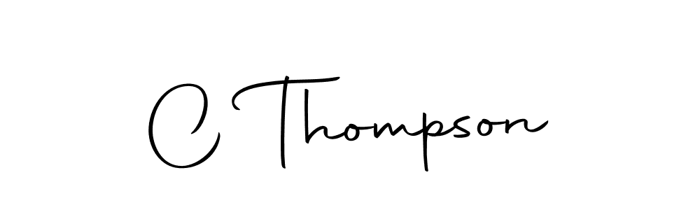 The best way (Autography-DOLnW) to make a short signature is to pick only two or three words in your name. The name C Thompson include a total of six letters. For converting this name. C Thompson signature style 10 images and pictures png