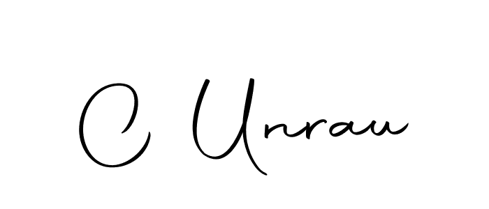 Design your own signature with our free online signature maker. With this signature software, you can create a handwritten (Autography-DOLnW) signature for name C Unrau. C Unrau signature style 10 images and pictures png