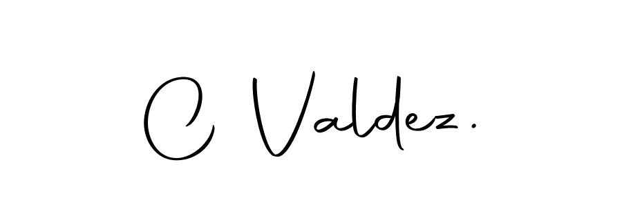 How to make C Valdez. name signature. Use Autography-DOLnW style for creating short signs online. This is the latest handwritten sign. C Valdez. signature style 10 images and pictures png