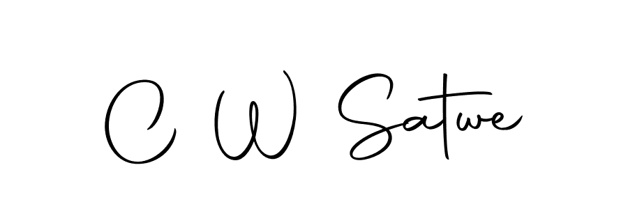 Also we have C W Satwe name is the best signature style. Create professional handwritten signature collection using Autography-DOLnW autograph style. C W Satwe signature style 10 images and pictures png