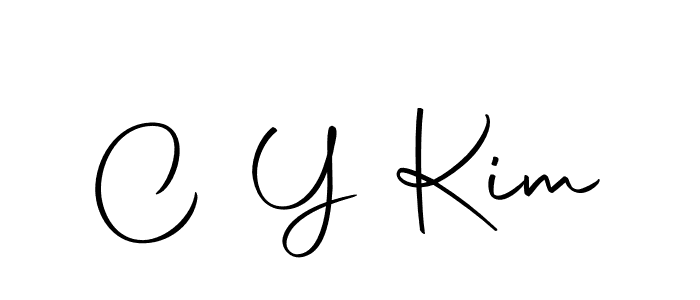 How to make C Y Kim signature? Autography-DOLnW is a professional autograph style. Create handwritten signature for C Y Kim name. C Y Kim signature style 10 images and pictures png
