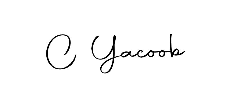 How to make C Yacoob name signature. Use Autography-DOLnW style for creating short signs online. This is the latest handwritten sign. C Yacoob signature style 10 images and pictures png