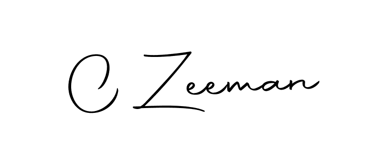 Use a signature maker to create a handwritten signature online. With this signature software, you can design (Autography-DOLnW) your own signature for name C Zeeman. C Zeeman signature style 10 images and pictures png