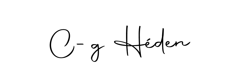 C-g Héden stylish signature style. Best Handwritten Sign (Autography-DOLnW) for my name. Handwritten Signature Collection Ideas for my name C-g Héden. C-g Héden signature style 10 images and pictures png