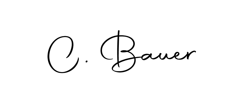 Create a beautiful signature design for name C. Bauer. With this signature (Autography-DOLnW) fonts, you can make a handwritten signature for free. C. Bauer signature style 10 images and pictures png