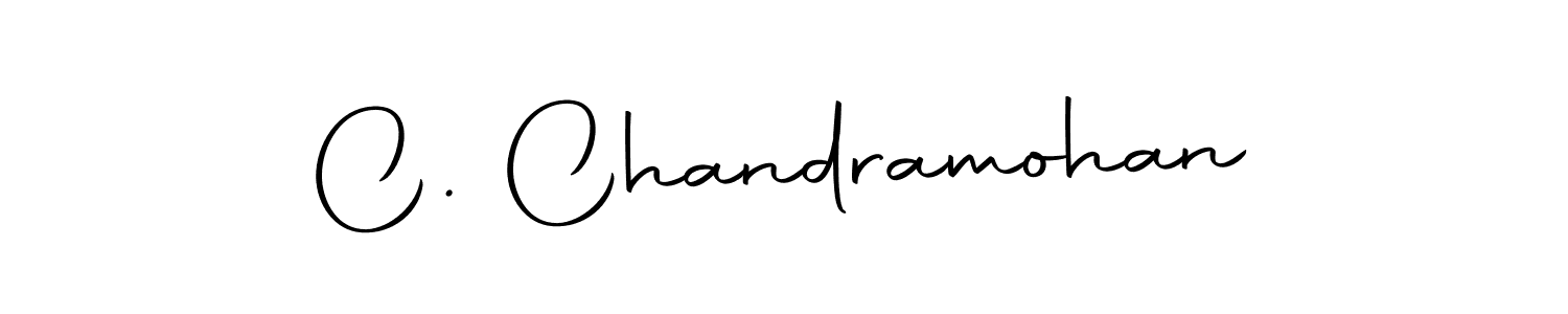 Use a signature maker to create a handwritten signature online. With this signature software, you can design (Autography-DOLnW) your own signature for name C. Chandramohan. C. Chandramohan signature style 10 images and pictures png