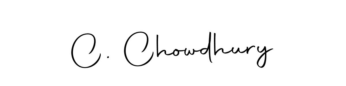 How to make C. Chowdhury signature? Autography-DOLnW is a professional autograph style. Create handwritten signature for C. Chowdhury name. C. Chowdhury signature style 10 images and pictures png