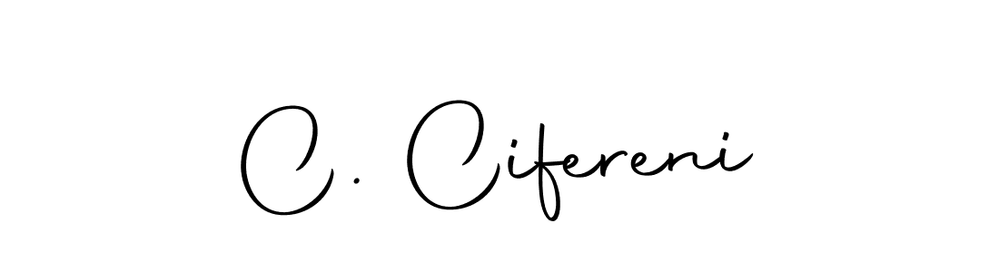 C. Cifereni stylish signature style. Best Handwritten Sign (Autography-DOLnW) for my name. Handwritten Signature Collection Ideas for my name C. Cifereni. C. Cifereni signature style 10 images and pictures png