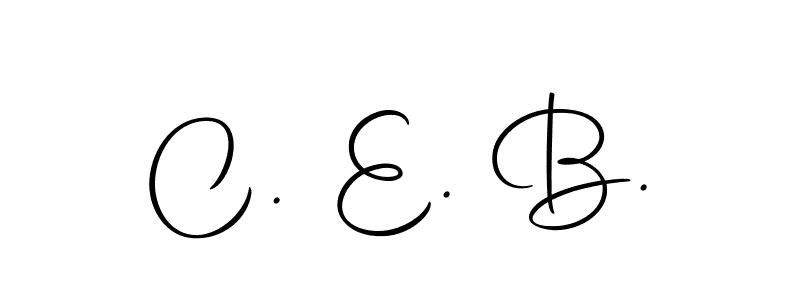 Make a beautiful signature design for name C. E. B.. With this signature (Autography-DOLnW) style, you can create a handwritten signature for free. C. E. B. signature style 10 images and pictures png