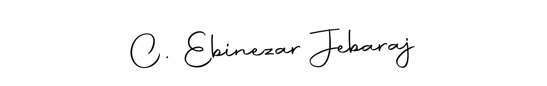 Also we have C. Ebinezar Jebaraj name is the best signature style. Create professional handwritten signature collection using Autography-DOLnW autograph style. C. Ebinezar Jebaraj signature style 10 images and pictures png