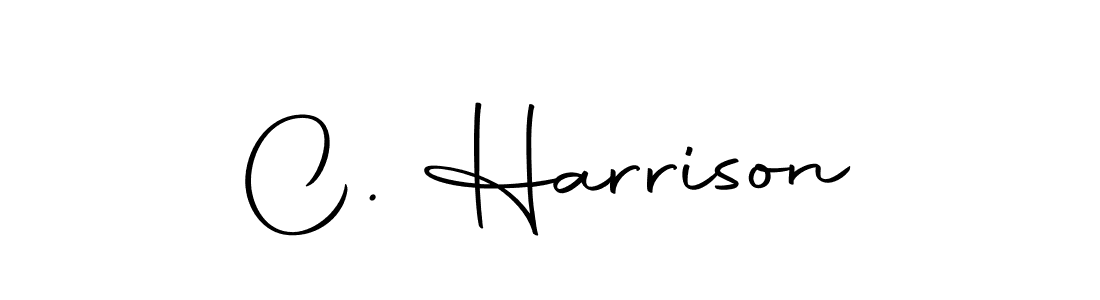 Make a beautiful signature design for name C. Harrison. With this signature (Autography-DOLnW) style, you can create a handwritten signature for free. C. Harrison signature style 10 images and pictures png