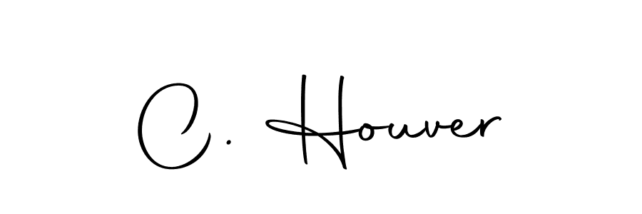 Also we have C. Houver name is the best signature style. Create professional handwritten signature collection using Autography-DOLnW autograph style. C. Houver signature style 10 images and pictures png