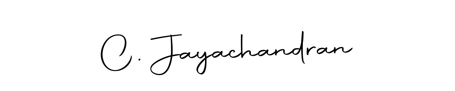 It looks lik you need a new signature style for name C. Jayachandran. Design unique handwritten (Autography-DOLnW) signature with our free signature maker in just a few clicks. C. Jayachandran signature style 10 images and pictures png