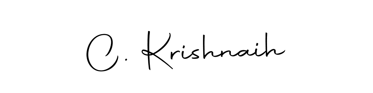 Here are the top 10 professional signature styles for the name C. Krishnaih. These are the best autograph styles you can use for your name. C. Krishnaih signature style 10 images and pictures png