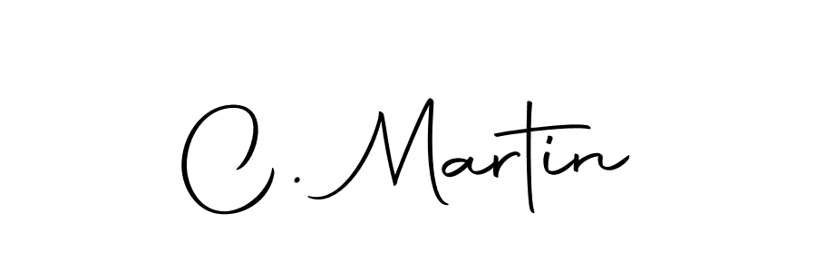 How to make C. Martin name signature. Use Autography-DOLnW style for creating short signs online. This is the latest handwritten sign. C. Martin signature style 10 images and pictures png