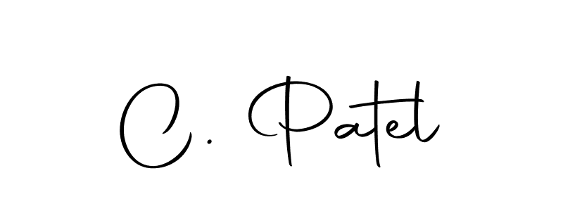 This is the best signature style for the C. Patel name. Also you like these signature font (Autography-DOLnW). Mix name signature. C. Patel signature style 10 images and pictures png